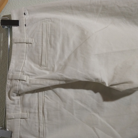 J Crew high rise girlfriend chino in Marine Salt - off white/winter white - Picture 5 of 5